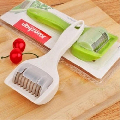 Gadgets Cooking Tools Blade Green Onion Chopper Slicer Garlic Coriander Cutter Choppe