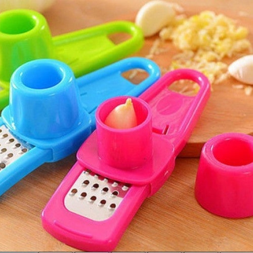 multi-functional grinding the garlic Presses , kitchen gadgets jiang qi slice cooking tools, 1pcs